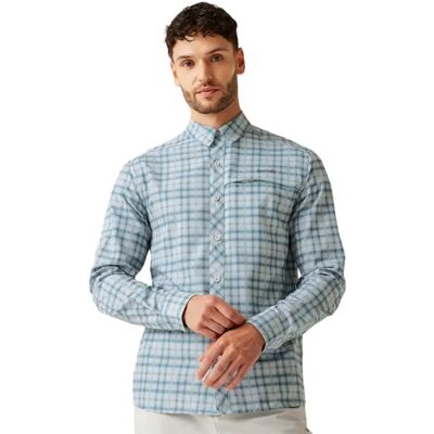 Regatta Camicia A Maniche Lunghe Travel Pack Away Iceberg Check L Regatta Camicia A Maniche Lunghe Travel Pack Away Iceberg Check L