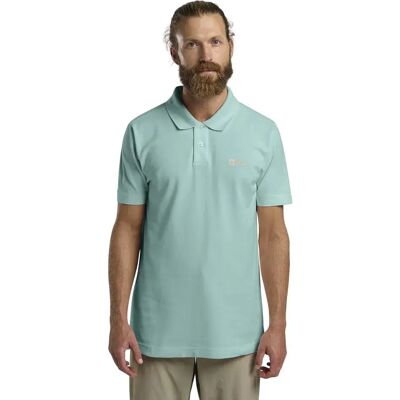 Jack Wolfskin Polo A Maniche Corte Essential Soft Jade XL Jack Wolfskin Polo A Maniche Corte Essential Soft Jade XL