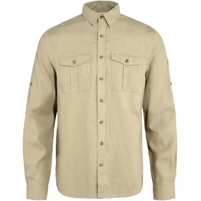 Fjällräven Camicia A Maniche Lunghe Övik Travel Sand Stone M Fjällräven Camicia A Maniche Lunghe Övik Travel Sand Stone M