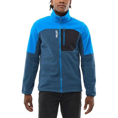 Millet Pile Con Cerniera Cimaï Icon Blue / Dark Denim 2XL Millet Pile Con Cerniera Cimaï Icon Blue / Dark Denim 2XL
