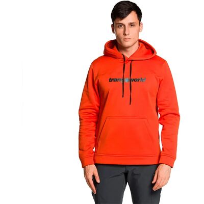 Trangoworld Felpa Con Cappuccio Login V02 Red L Trangoworld Felpa Con Cappuccio Login V02 Red L