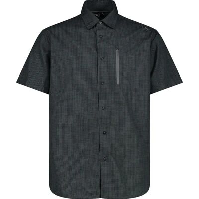 Cmp Camicia A Maniche Corte 35s7797 Antracite Mel / Graffite 2XL Cmp Camicia A Maniche Corte 35s7797 Antracite Mel / Graffite 2XL