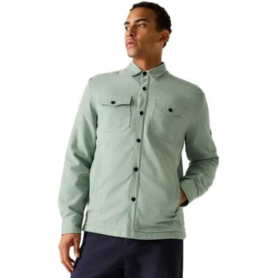 Regatta Camicia A Maniche Lunghe Spennith Glacier Green / Abbeystone 2XL Regatta Camicia A Maniche Lunghe Spennith Glacier Green / Abbeystone 2XL