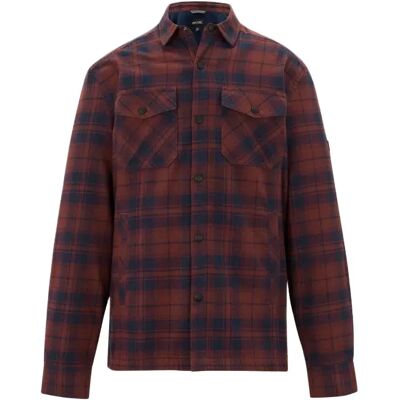 Regatta Camicia A Maniche Lunghe Spennith Navy / Dark Cherry Check 2XL Regatta Camicia A Maniche Lunghe Spennith Navy / Dark Cherry Check 2XL