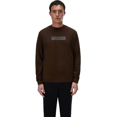 Napapijri Maglietta A Maniche Lunghe Box Logo Demitasse L Napapijri Maglietta A Maniche Lunghe Box Logo Demitasse L
