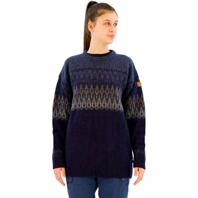 Fjällräven Maglione Övik Path Dark Navy / Navy S Fjällräven Maglione Övik Path Dark Navy / Navy S