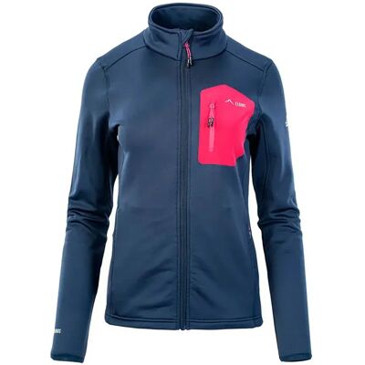 Elbrus Felpa Con Zip Nomi Fleecetec Dress Blues / Granita L Elbrus Felpa Con Zip Nomi Fleecetec Dress Blues / Granita L