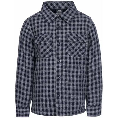 Trespass Camicia A Maniche Lunghe Average Navy Gingham 7-8 Anni Trespass Camicia A Maniche Lunghe Average Navy Gingham 7-8 Anni