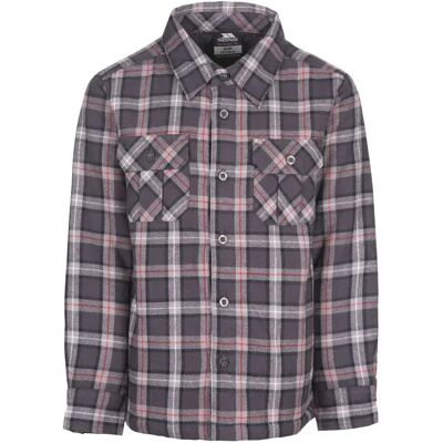 Trespass Camicia A Maniche Lunghe Average Dark GreyCheck 9-10 Anni Trespass Camicia A Maniche Lunghe Average Dark GreyCheck 9-10 Anni