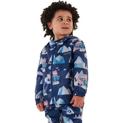 Regatta Giacca Softshell Peppa Pig Pack-it Space Blue / Arctic 6-12 Mesi Regatta Giacca Softshell Peppa Pig Pack-it Space Blue / Arctic 6-12 Mesi