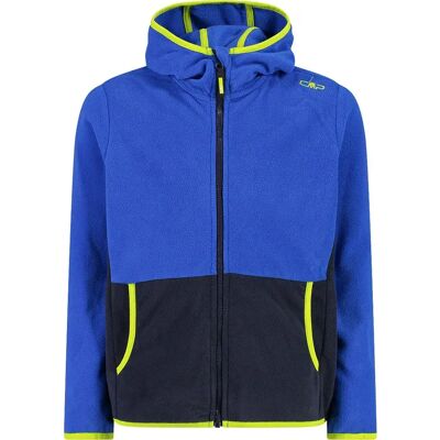 Cmp Pile Con Cappuccio Fix Hood 32h138 Basic Blue 5 Anni Cmp Pile Con Cappuccio Fix Hood 32h138 Basic Blue 5 Anni