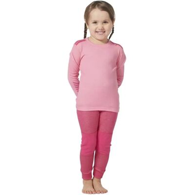Helly Hansen Bambini LIFA Merino Lana Set Base Rosa - Set di base Helly Hansen Bambini LIFA Merino Lana Set Base Rosa - Set di base
