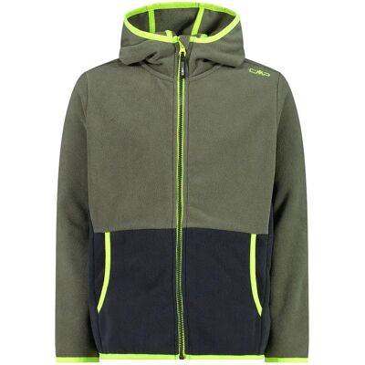 Cmp Pile Con Cerniera Fix Hood 32h138 Olive 6 Anni Cmp Pile Con Cerniera Fix Hood 32h138 Olive 6 Anni