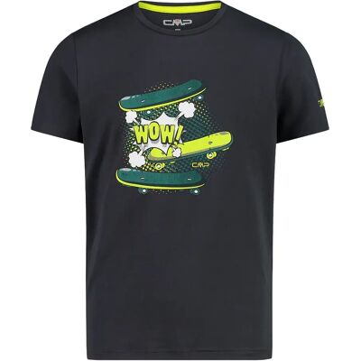Cmp Maglietta A Maniche Corte T-shirt 31t839 Anthracite / Acid 6 Anni Cmp Maglietta A Maniche Corte T-shirt 31t839 Anthracite / Acid 6 Anni