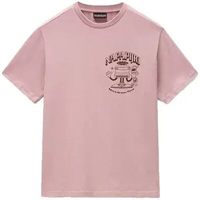 Napapijri Maglietta A Maniche Corte Tipi Pink Woodrose 14 Anni Napapijri Maglietta A Maniche Corte Tipi Pink Woodrose 14 Anni