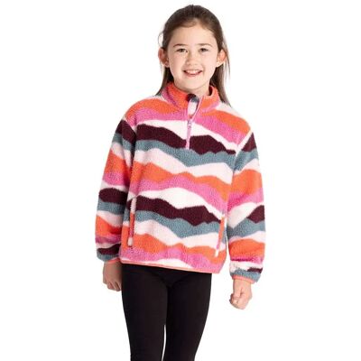 Trespass Pile Con Mezza Cerniera Ovie Mountain Print 7-8 Anni Trespass Pile Con Mezza Cerniera Ovie Mountain Print 7-8 Anni
