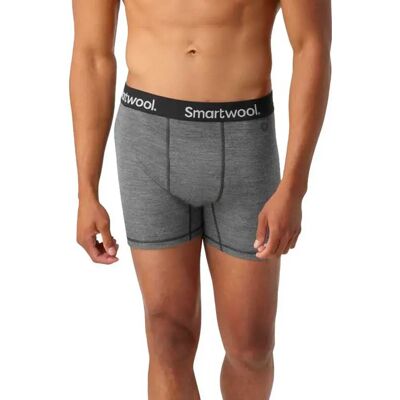 Smartwool Boxers Brief Medium Gray Heather 2XL Smartwool Boxers Brief Medium Gray Heather 2XL