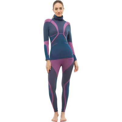 Viking Set Intimo A Manica Lunga Fusion Turquise / Fuchsia XL Viking Set Intimo A Manica Lunga Fusion Turquise / Fuchsia XL