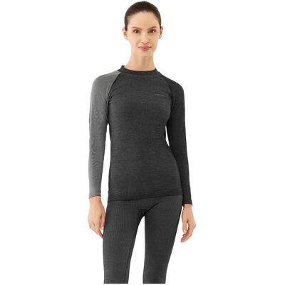 Viking Set Intimo A Manica Lunga Mounti Dark Grey Melange M Viking Set Intimo A Manica Lunga Mounti Dark Grey Melange M