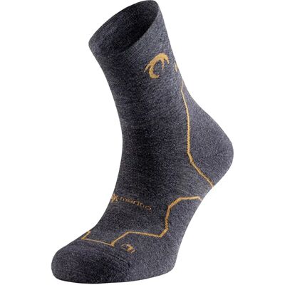 Lurbel Calzini Corti Taiga Four Charcoal / Amber Yellow EU 39-41 Lurbel Calzini Corti Taiga Four Charcoal / Amber Yellow EU 39-41
