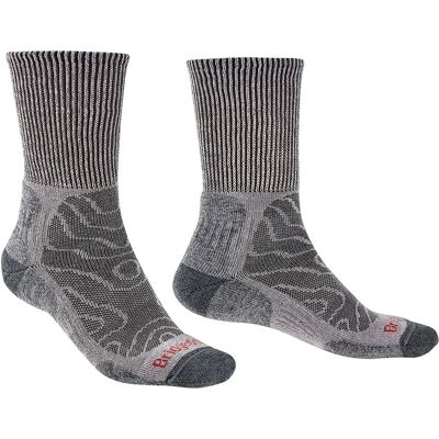 Bridgedale Calzini Lightweight Merino Comfort Boot Grey EU 36-39 Bridgedale Calzini Lightweight Merino Comfort Boot Grey EU 36-39