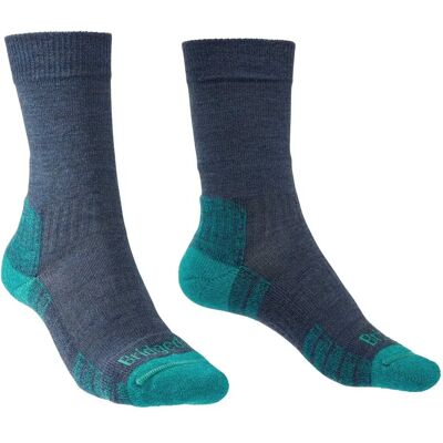 Bridgedale Calzini Lightweight Merino Performance Boot Denim Blue EU 38-40 Bridgedale Calzini Lightweight Merino Performance Boot Denim Blue EU 38-40