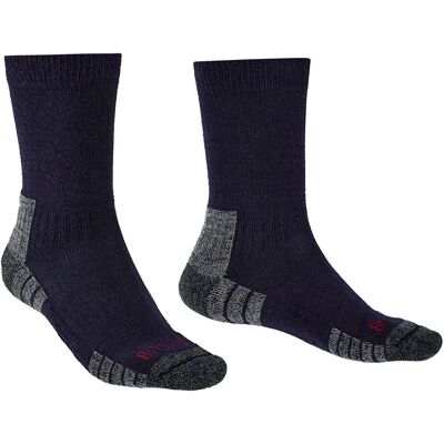 Bridgedale Calzini Lightweight Merino Performance Boot Navy / Grey EU 36-39 Bridgedale Calzini Lightweight Merino Performance Boot Navy / Grey EU 36-39