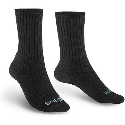 Bridgedale Calzini Midweight Merino Comfort Boot Black EU 35-37 Bridgedale Calzini Midweight Merino Comfort Boot Black EU 35-37