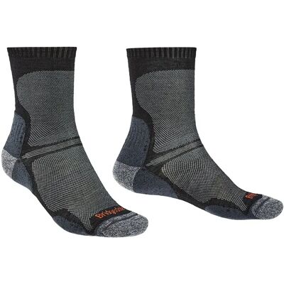 Bridgedale Calzini Ultralight Merino Performance Crew Black EU 36-39 Bridgedale Calzini Ultralight Merino Performance Crew Black EU 36-39