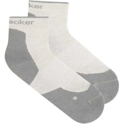 Icebreaker Calzini Merino Hike+ Light Mini Ecru Heather / Alloy EU 41-43 Icebreaker Calzini Merino Hike+ Light Mini Ecru Heather / Alloy EU 41-43