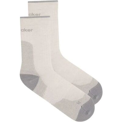 Icebreaker Calzini Merino Hike+ Ultralight Crew Ecru Heather / Alloy EU 38-40 Icebreaker Calzini Merino Hike+ Ultralight Crew Ecru Heather / Alloy EU 38-40
