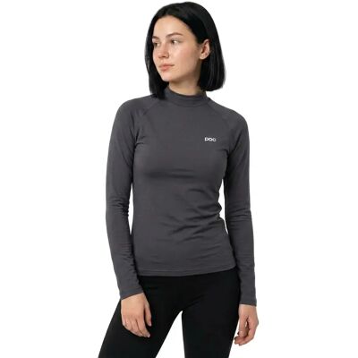 Poc Maglietta Intima Tenica A Maniche Lunghe Merino Mock Neck Sylvanite Grey M Poc Maglietta Intima Tenica A Maniche Lunghe Merino Mock Neck Sylvanite Grey M
