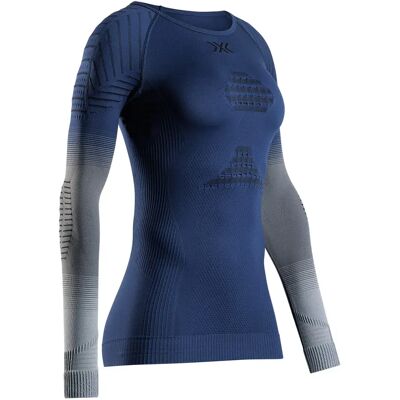 X-bionic Maglietta Intima Tenica A Maniche Lunghe Invent Fx Marine / Grey / Light Grey M X-bionic Maglietta Intima Tenica A Maniche Lunghe Invent Fx Marine / Grey / Light Grey M