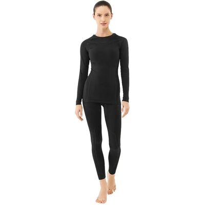 Viking Set Intimo A Manica Lunga Gaja Black XL Viking Set Intimo A Manica Lunga Gaja Black XL