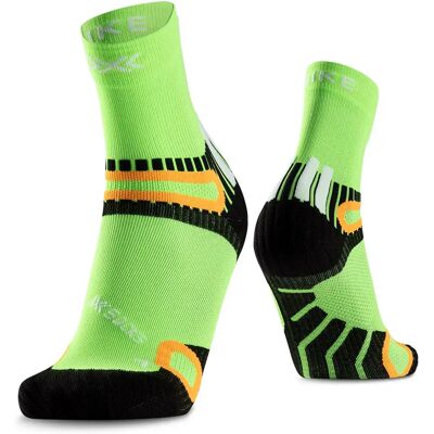 X-socks Calzini Hike Discover Ankle Fluo Green Frog EU 37-38 X-socks Calzini Hike Discover Ankle Fluo Green Frog EU 37-38