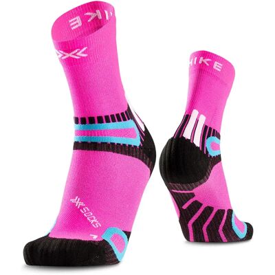 X-socks Calzini Hike Discover Ankle Fluo Pink Frog EU 37-38 X-socks Calzini Hike Discover Ankle Fluo Pink Frog EU 37-38
