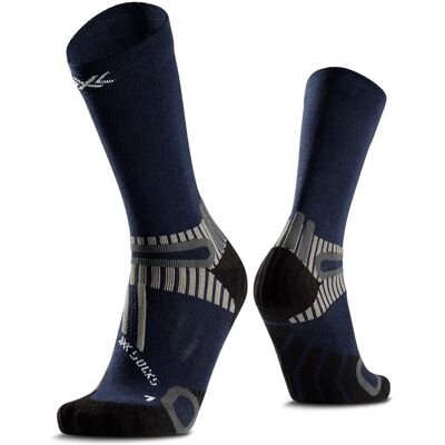 X-socks Calzini Crew Hike Perform Merino Heather Marine EU 39-41 X-socks Calzini Crew Hike Perform Merino Heather Marine EU 39-41