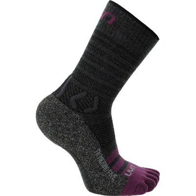 Uyn Calzini Trekking Five Merino Anthracite / Purple EU 37-38 Uyn Calzini Trekking Five Merino Anthracite / Purple EU 37-38