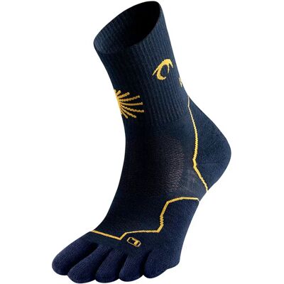 Lurbel Calzini Corti Tierra Peregrino Toe Four Navy / Yellow EU 42-44 Lurbel Calzini Corti Tierra Peregrino Toe Four Navy / Yellow EU 42-44