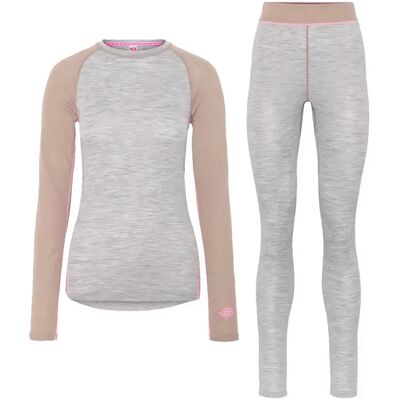 Kari Traa Set Intimo A Manica Lunga Kaia Light Grey Melange M Kari Traa Set Intimo A Manica Lunga Kaia Light Grey Melange M