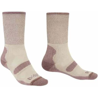 Bridgedale Calzini Lunghi Hike Lightweight Cotton Comfort Boot Sand EU 38-40 Bridgedale Calzini Lunghi Hike Lightweight Cotton Comfort Boot Sand EU 38-40