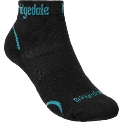 Bridgedale Calzini Hike Ultralight Performance Ankle Black / Blue EU 41-43 Bridgedale Calzini Hike Ultralight Performance Ankle Black / Blue EU 41-43