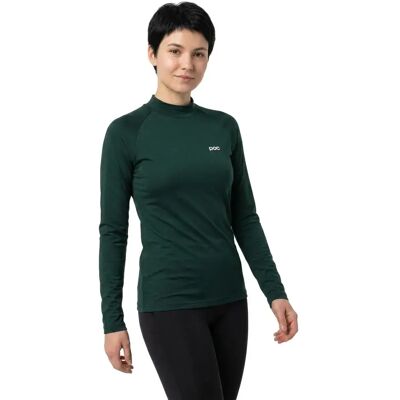 Poc Maglietta Intima Tenica A Maniche Lunghe Merino Mock Neck Pargasite Green L Poc Maglietta Intima Tenica A Maniche Lunghe Merino Mock Neck Pargasite Green L