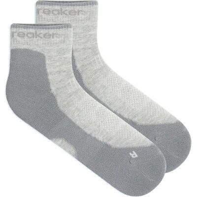 Icebreaker Calzini Hike+ Light Mini Blizzard Hthr / Alloy EU 41-43 Icebreaker Calzini Hike+ Light Mini Blizzard Hthr / Alloy EU 41-43