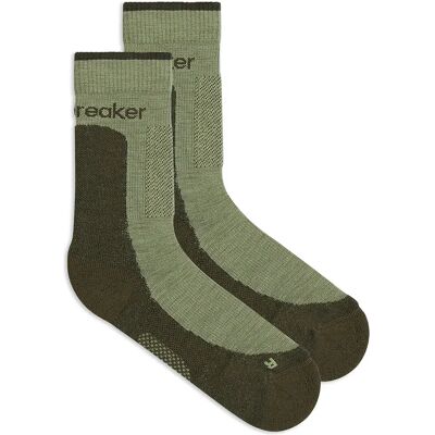 Icebreaker Calzini Hike+ Medium Crew Lichen / Dk Loden EU 41-43 Icebreaker Calzini Hike+ Medium Crew Lichen / Dk Loden EU 41-43