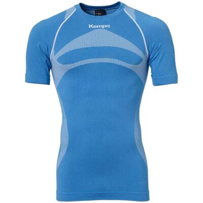 Kempa Maglietta Intima Tecnica A Maniche Corte Attitude Pro Kempa Blue / White XL-2XL Kempa Maglietta Intima Tecnica A Maniche Corte Attitude Pro Kempa Blue / White XL-2XL