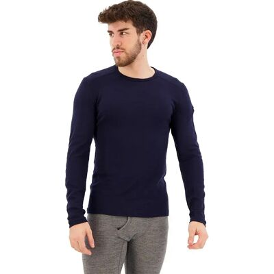 Icebreaker Maglietta Intima Tenica A Maniche Lunghe 260 Tech Merino Midnight Navy S Icebreaker Maglietta Intima Tenica A Maniche Lunghe 260 Tech Merino Midnight Navy S