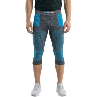 X-bionic Pantaloni Intimi Tecnici 3/ Energy Accumulator .0 Dark Grey Melange / Blue 2XL X-bionic Pantaloni Intimi Tecnici 3/ Energy Accumulator .0 Dark Grey Melange / Blue 2XL