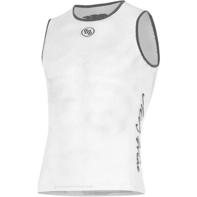 Mb Wear Maglietta Intima Tecnica Senza Maniche Freedom Summer White / Grey S-M Mb Wear Maglietta Intima Tecnica Senza Maniche Freedom Summer White / Grey S-M
