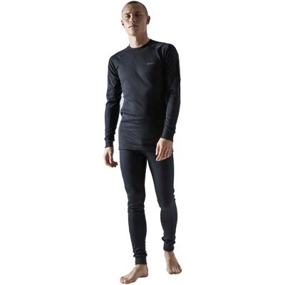 craft Set Intimo A Manica Lunga Core Dry Black M craft Set Intimo A Manica Lunga Core Dry Black M
